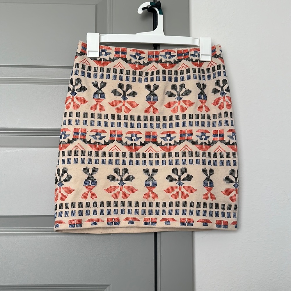 College football game day skirt